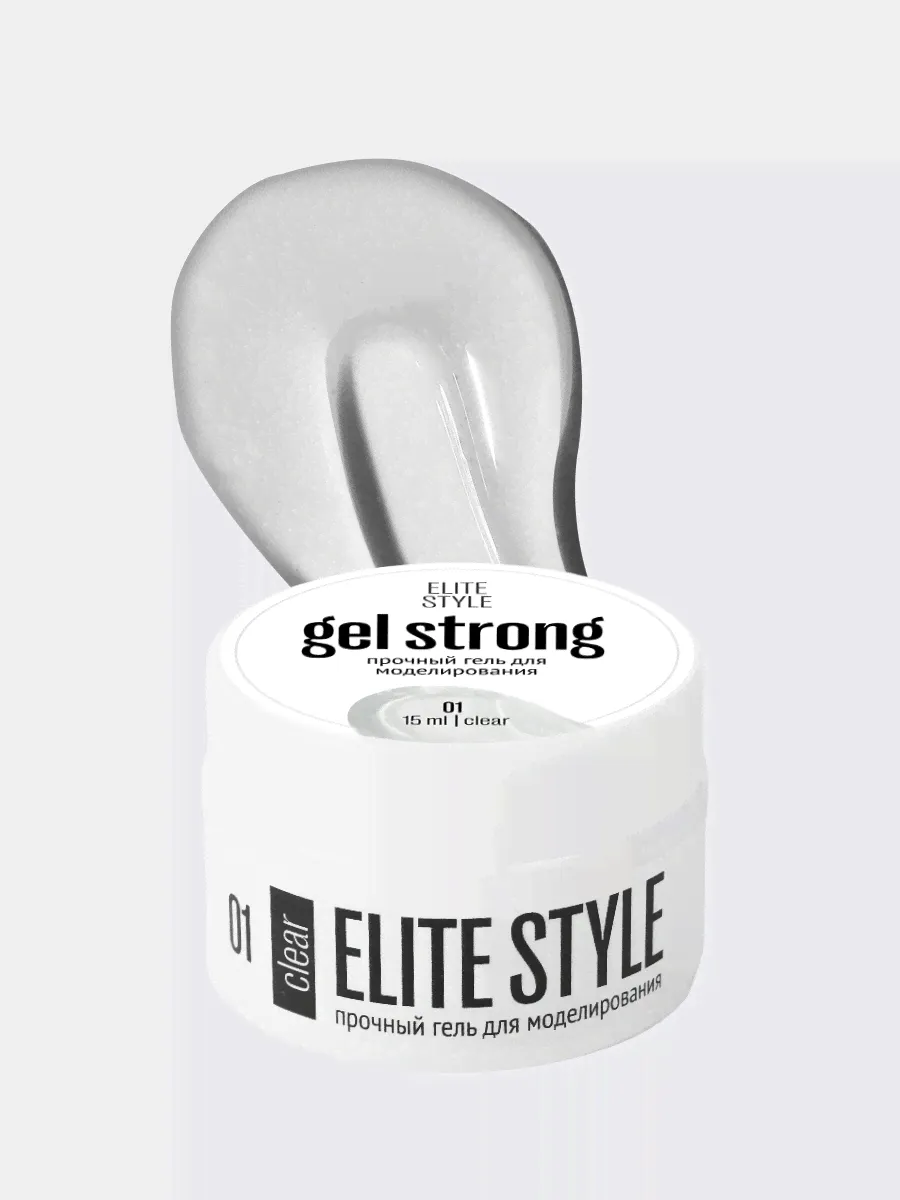ELITE STYLE STRONG GEL №01 clear-0