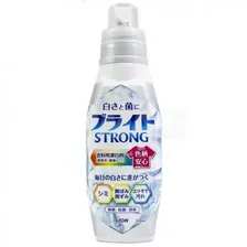 Кислородный отбеливатель для цветных тканей "Яркость+" LION Bright Strong флакон, 510мл