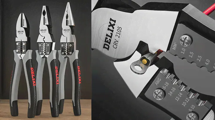 Delixi Genuine Strong Pliers - Multi-Function | Electrician Tools