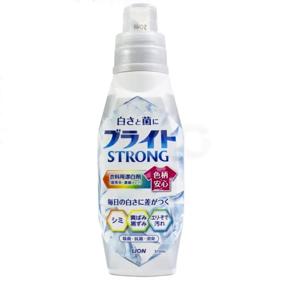 Кислородный отбеливатель CJ Lion Bright Strong для цветных тканей Яркость+ 510 мл-0