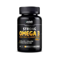 Омега 3 (Рыбий жир) VPLab Strong Omega-3 (55%) - 60 капсул-0
