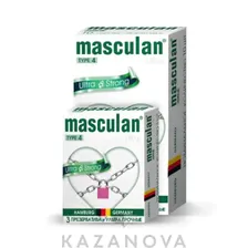 Презервативы особо прочные MASCULAN Ultra 4 Strong 3 шт.