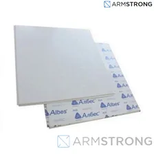 Кассета Strong Board 600х600 Zn 0,50 мм перф. с акуст. флисом белый матовый