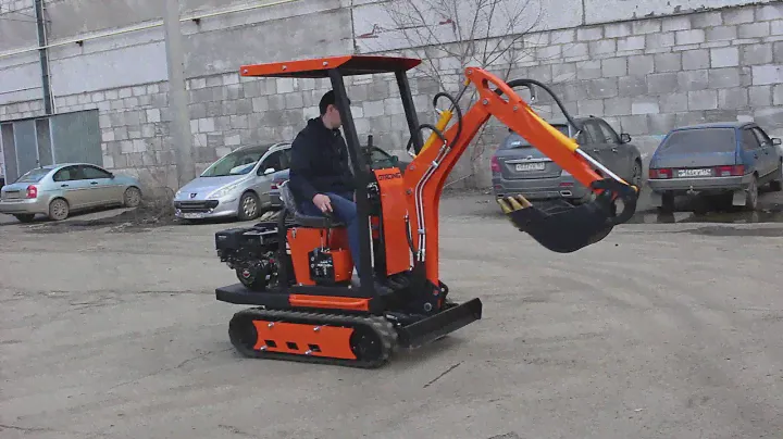 обновлённый мини-экскаватор STRONG MS 1500