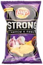 Чипсы Lays strong картофельные чеснок 145 г