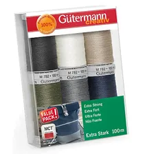 Нитки п/э Гутерман GUTERMAN Extra Strong 100 м набор 6 кат. 734528 (7733170)