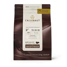 Шоколад горький Callebaut Strong 70,5% (2,5 кг)