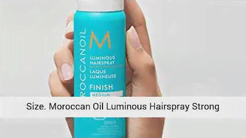 Moroccanoil Luminous Hairspray Medium, Travel Size