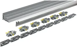 Комплект профилей Strong 4000мм для системы развижных дверей Top Line ХL 9278657 Hettich