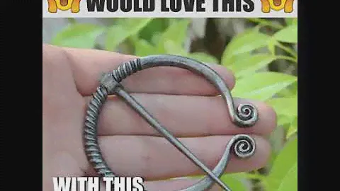 Medieval Cloak Pin