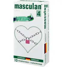 Презервативы Masculan 4 Ultra & Strong Ультра прочные, 10 шт